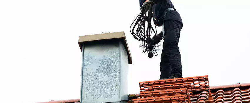 Chimney Brush Cleaning in North Lynnwood, Washington