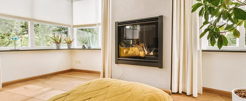 Residential Fireplace Ceramic Glass Installation in North Lynnwood, WA