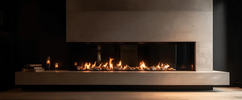 Gas Fireplace Ember Bed Design Services in North Lynnwood, Washington