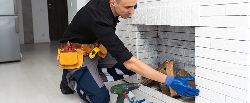 Fireplace Damaged Damper Frame Repair Services in North Lynnwood, Washington